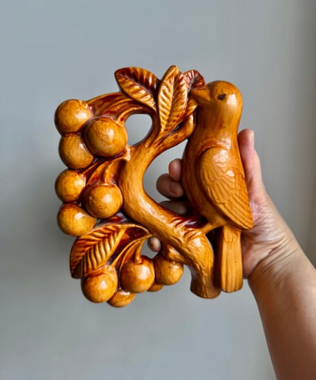 Wall Decor/ Bird with cherries