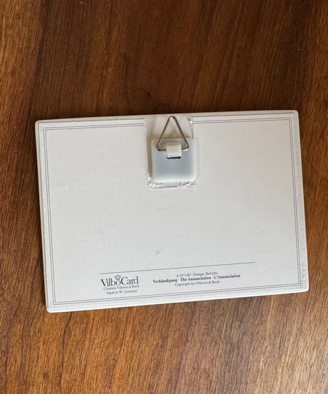 Porcelain Post Card