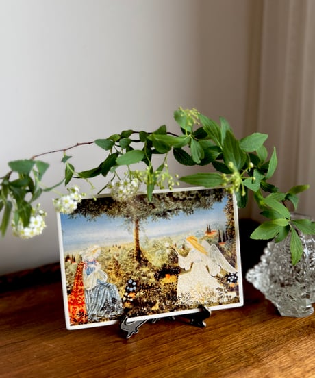 Porcelain Post Card