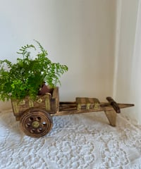 Wooden Cart Holder