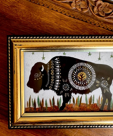 Framed Art/Bison
