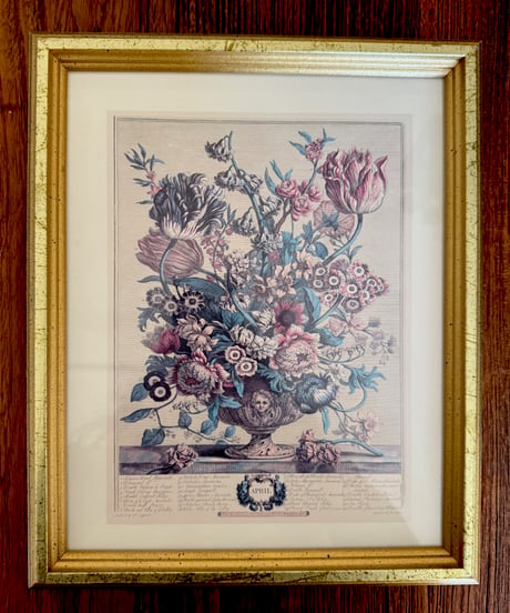 Botanical Framed Art/April