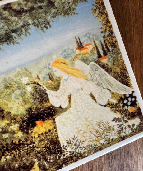 Porcelain Post Card