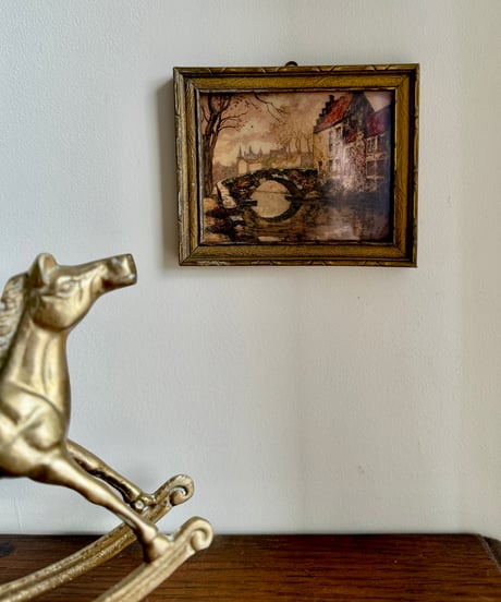 Mini Framed Print/Bridge
