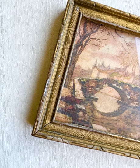 Mini Framed Print/Bridge