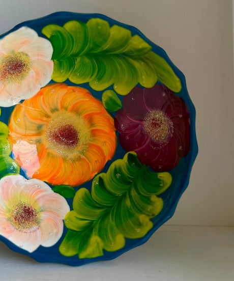 Mexican Floral Wall Decor/Bowl
