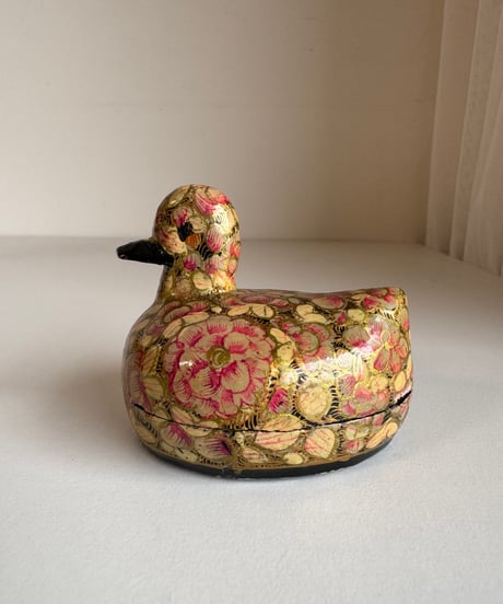 Floral Bird Trinket Box