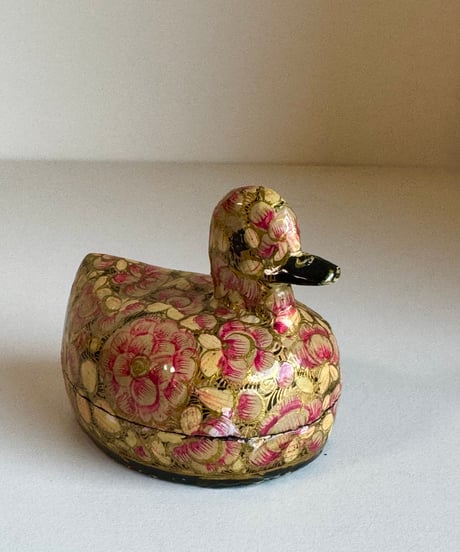 Floral Bird Trinket Box