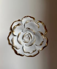 Wall Decor/ White Rose