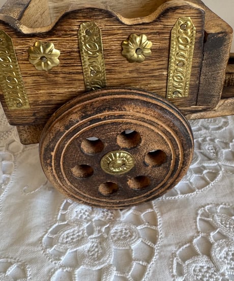 Wooden Cart Holder