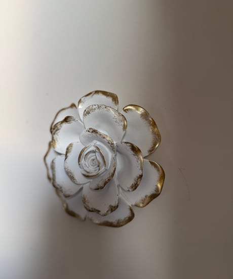 Wall Decor/ White Rose