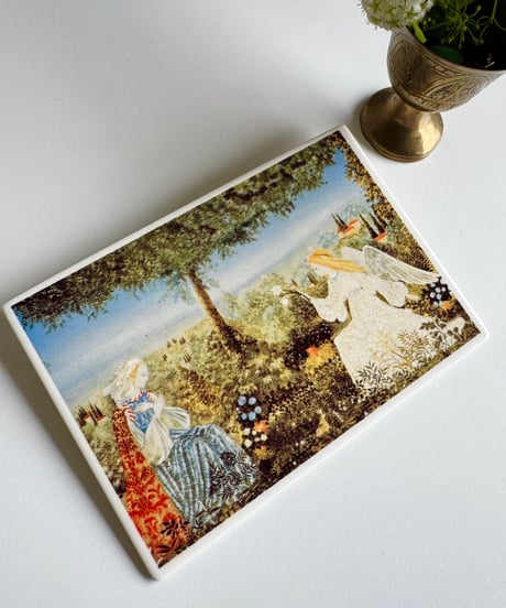 Porcelain Post Card