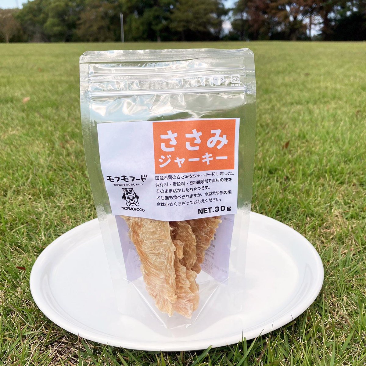 国産鶏肉・無添加・無着色】ささみジャーキー30g（犬・猫OK