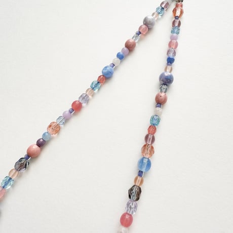 Landscape Candy Necklace / Pink Sky