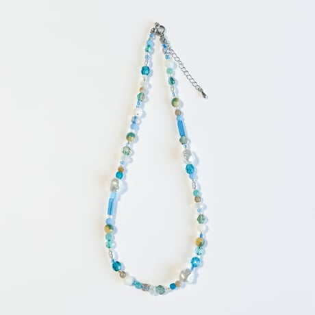 Landscape Candy Necklace / Blue Beach