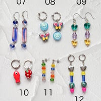 夏の耳飾り　No.7〜12