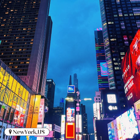 Landscape Candy Necklace / TimesSquare