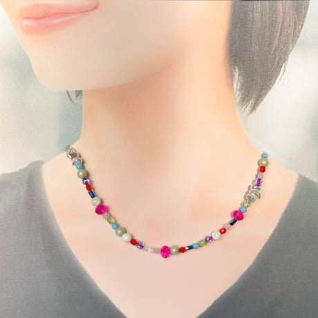 Landscape Candy Necklace / Sprinkle Ice Cream