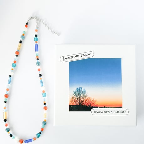 Landscape Candy Necklace / Winter Sunset