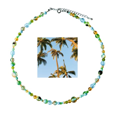 Landscape Candy Necklace / Palm Tree
