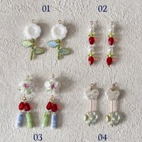 50種類の耳飾り　No.1 ~ No.10