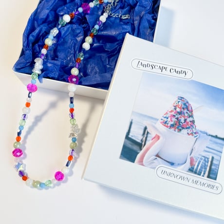 Landscape Candy Necklace / Sprinkle Ice Cream