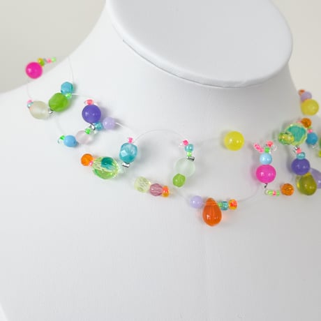 Fizzy Candy Necklace　"ジェリービーンズ"