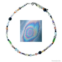 Landscape Candy Necklace / Oil Slick