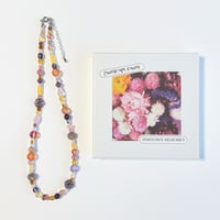 Landscape Candy Necklace / Dried Flower