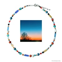 Landscape Candy Necklace / Winter Sunset