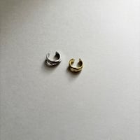 Dual wave earcuff / silver925