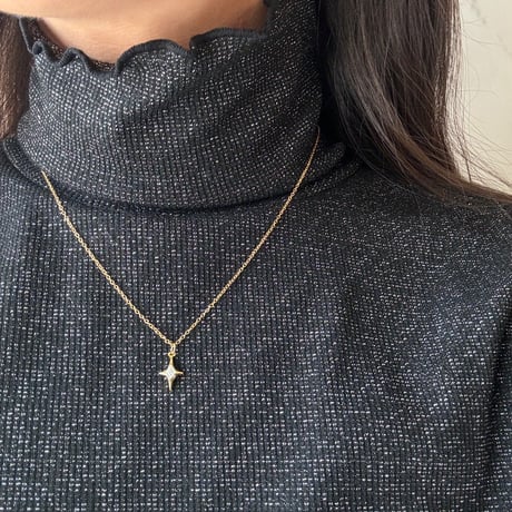 KiraKira motif Necklace / silver925