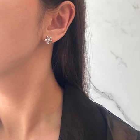 Mini flower pierce / stainless