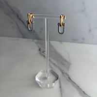 Chain motif pierce / stainless