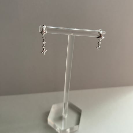 Kira Kira asymmetry Pierce / silver925