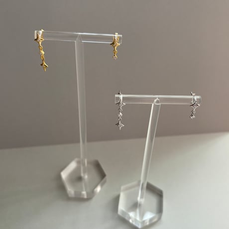 Kira Kira asymmetry Pierce / silver925