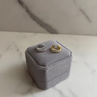 Linked bijou earcuff / stainless