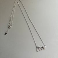 Love necklace / silver925