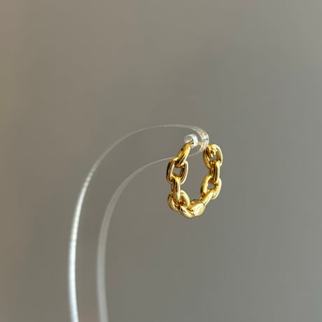 Chain hoop pierce / stainless