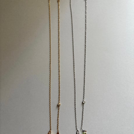 Double butterfly necklace / stainless