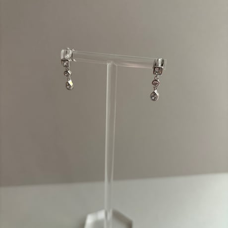 3 stone pierce / silver925