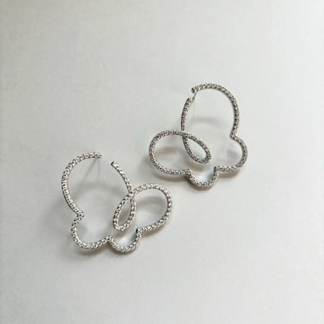 Butterfly pierce / silver925