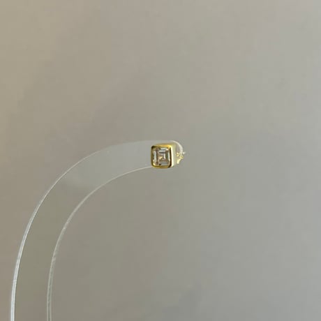 Square pierce / silver925