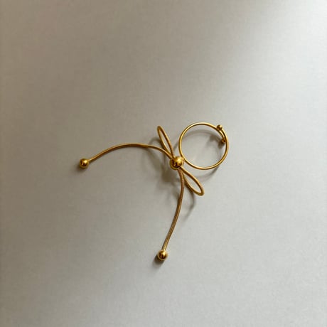 Ribbon ring / stainless