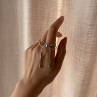 Ribbon ring / stainless