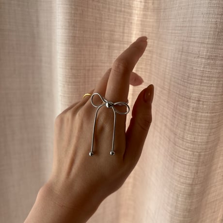 Ribbon ring / stainless