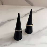 Bijou × Ball design ring / stainless