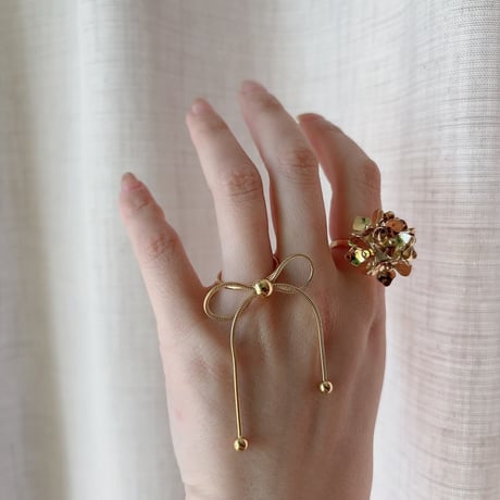 Ribbon ring / stainless
