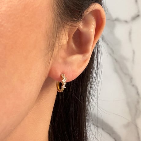 Bijou hoop pierce / silver925