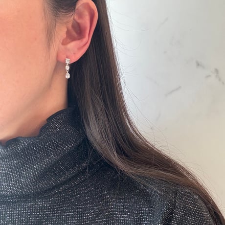 3 stone pierce / silver925